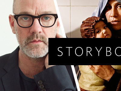 Michael Stipe, dude! logo michael stipe storyboard whitney