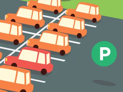 Car Park 60s abuse after effects animation car city dancing dvp graphics happy illustration ilustration map motion motion graphics retro toronto tree vintage