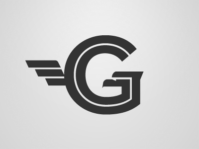 Golden Eagle Aviation brand id concept design