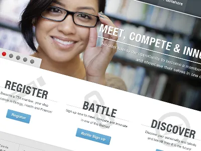 Landing page TTA carousel featured followilko interaction landingpage slider webdesign website