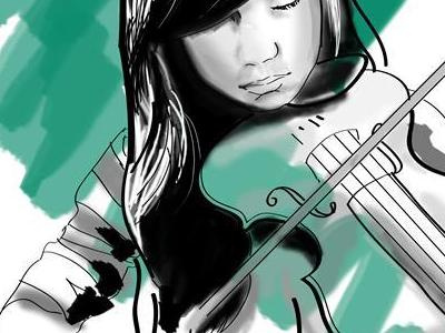 music is <3 art illustration music vector violin