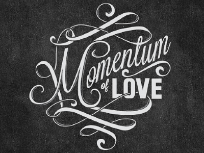 Momentum final take flourish love love146 momentum non profit type typography