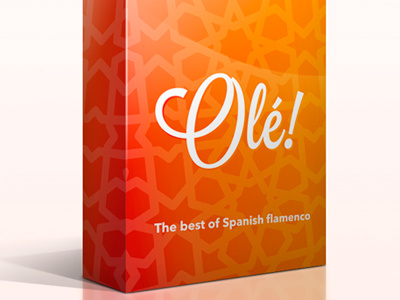 Olé! branding cd cover cover art design lavanderia packaging wip