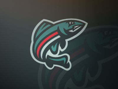 Steelheads Revamp basketball concept fantasy fish logo seattle sports steelhead