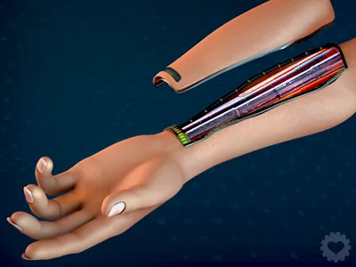 Prosthetic Concept 3d camera cinema 4d prosthetics