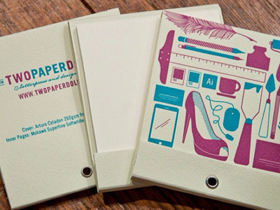 TPD Matchbook Journal branding digital illustration letterpress matchbook notebook