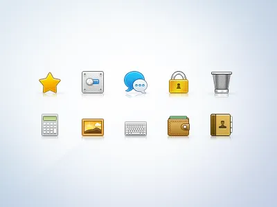 32px Icons (part03) 32px apple calculator contacts favorite general icons keyboard lock message money pictures star trash