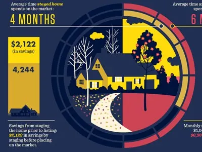 Real Estate Info Graphic design illustration info graphic real estate type