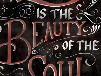 Wedding Gift design hand drawn hand lettering poster type typography