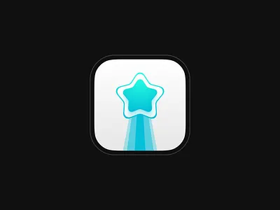 Mobile App Icon app icon interface logo logotype magic star tournament ui ux web design