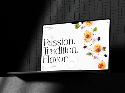 La Tavola - Website cuisine figma landing page restaurant ui user ux website