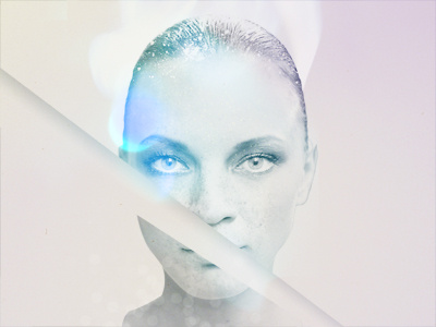 Abstract abstract composite mystic photoshop portrait