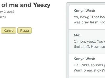 Tags, Chat, and More chat kanye tags tumblr