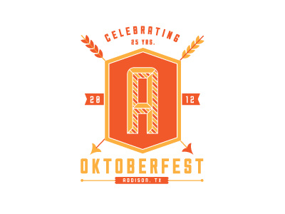 Addison Oktoberfest 3 logo type