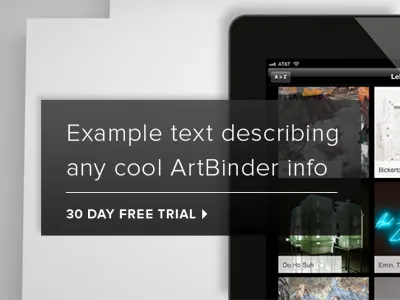 Homepage Redesign app ipad proxima
