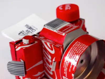 Coke Can Camera camera coca cola handmade pinhole