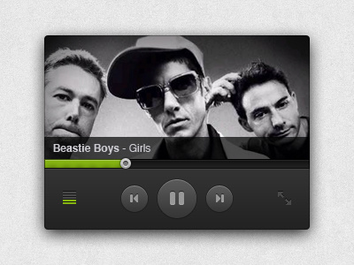 Spotify Mini Player beastie boys mini music player spotify ui