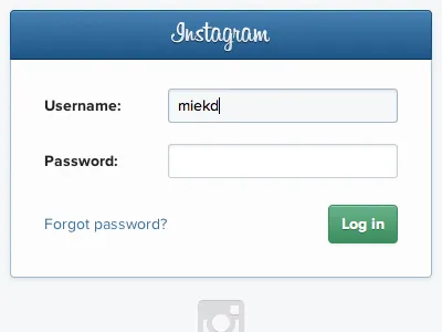 A New Login blue bluebar form grey login oauth