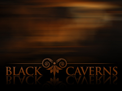 Black Caverns Logo - HD Wallpaper Option 2 black caverns epic band logo rustic