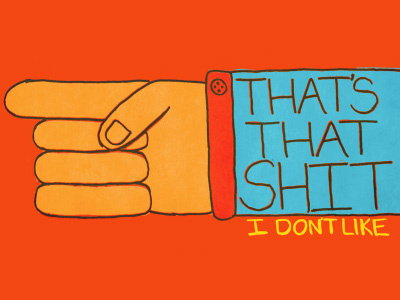 Dont Like dont like hand lettering kanye
