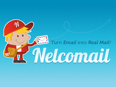 Nelcomail branding II branding logo logotype. startup