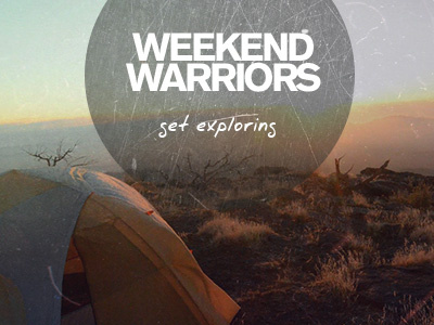 pitch work - app landing screen app circles explore landing mountains outdoors photography screen type weekend