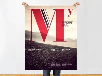 Bible Verse Print gotham multiply otama.ep photography print rebound typography