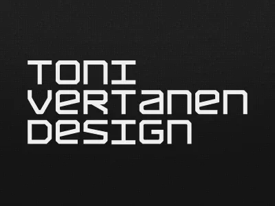 Toni Vertanen Design - The Logo logo typography
