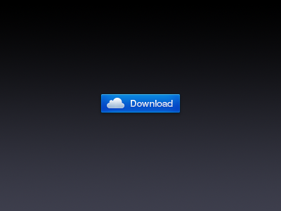 Download button cloud download gloss photoshop soft web