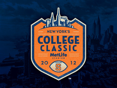 New York's College Classic college sports logo