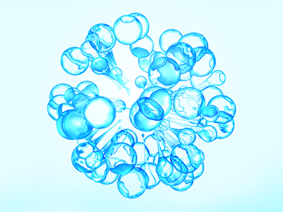 Drop blue cinema4d droplet photoshop water