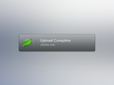 Raven - Free Growl Style download free growl raven style template theme 