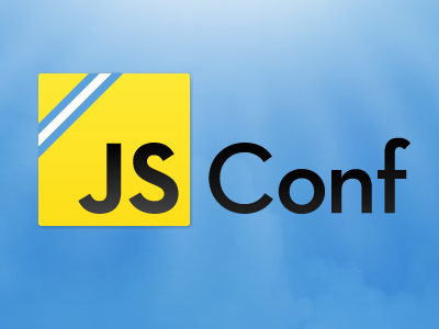 JSConf Latin America Logo argentina blue conf js yellow