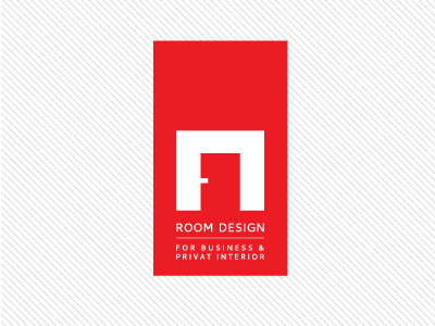 Room Design logo architects identity interior logo