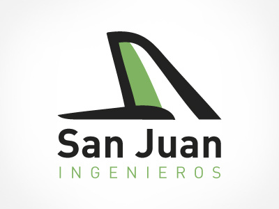 San Juan Ingenieros airplane aviation branding din logo wing