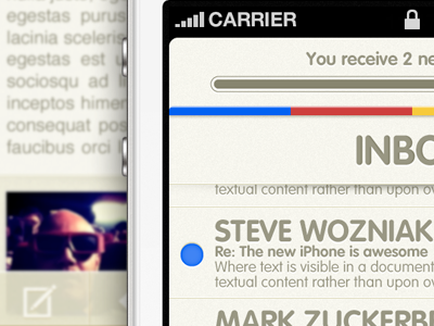 My iOS'Gmail gmail google ios iphone mail