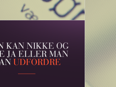 Quoted cases clean dark landing quote typography vokseverk webdesign website