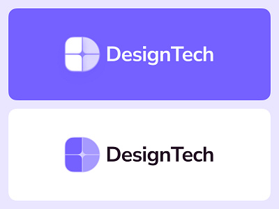 DesignTech - Logo brand design branding design for logo digital design graphic design logo logo design visual design