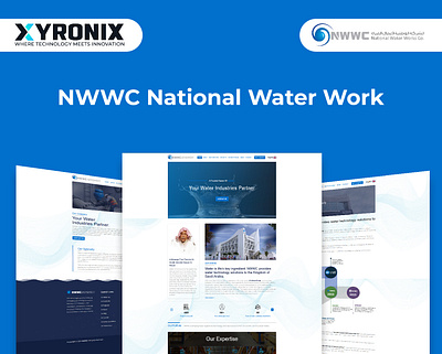 NWWC National Water Work animation branding graphic design logo ui