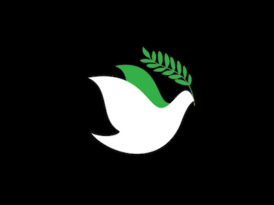 Dove bird branding dove icon logo