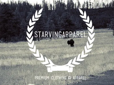 StarvingApparel Logo logo starvingapparel stealthmode