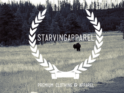 StarvingApparel Logo logo starvingapparel stealthmode
