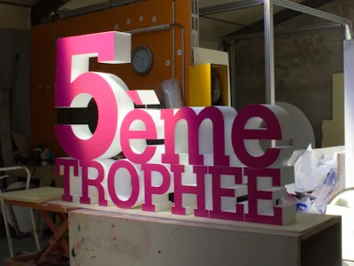 Big letter handmade letter