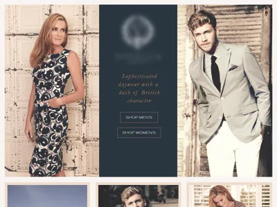 AR Hero 2 design layout typography website