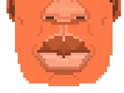 Jay Z 8bit digital illustration jay z juan carlos solon kick pixel photoshop pixel art rapper