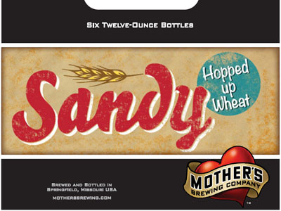 Mother's Brewing Company Sandy Two brewery craftbeer grung mothersbrewingcompany packaging typography