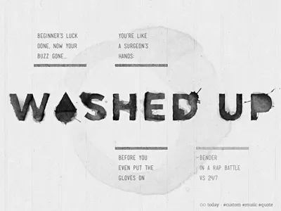 Chris Rhee - Custom Post (Bender Edition) black and white gotham hiphop lyric mensch personal post quote rap web website wordpress