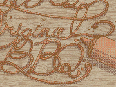 Saucy type handtype illustration lettering screenprint type