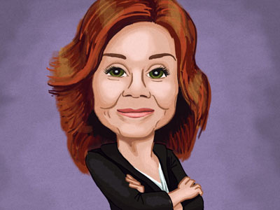 Laura Roslin battlestar galactica challenge character drawing illustration