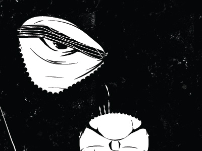 Behind Bars Brewery - Burglar 2 color beer burglar bw criminal illustration prison